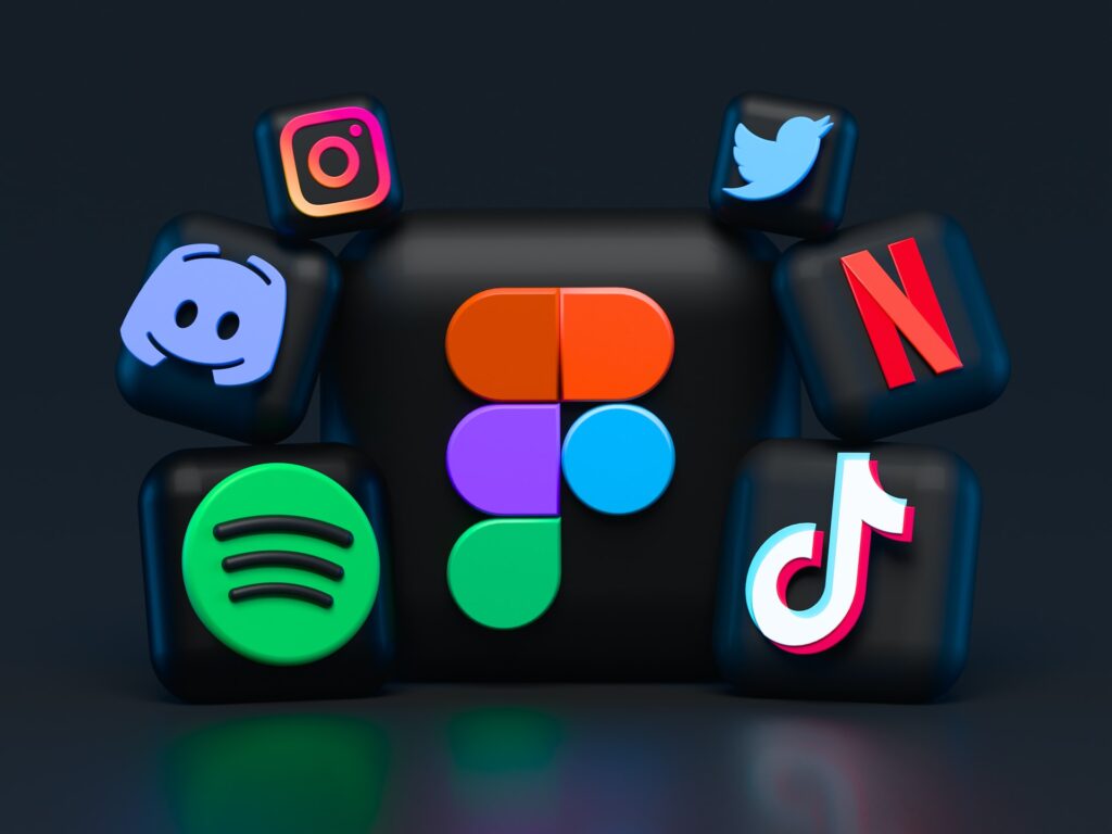 social media logos